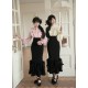 Wth Puji Miss Lola Long Sleeve One Piece(Pre-Order/2 Colours/Full Payment Without Shipping)